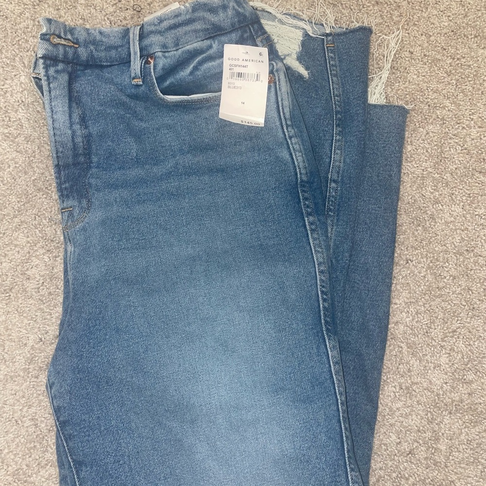 GOOD AMERICAN WOMANS JEANS SIZE 14